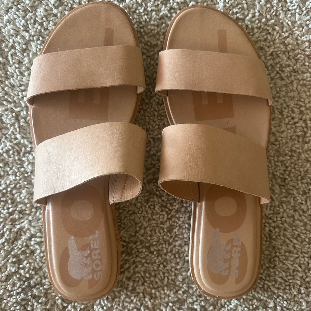 Worn once! Sorel Ella II Slide Size 10